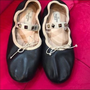 Valentino Rockstud flats size 38